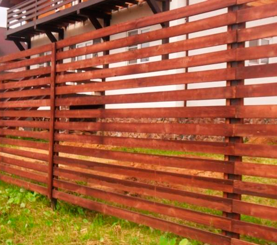 Деревянный забор для дачи под ключ цена от руб/м. Гарантия.